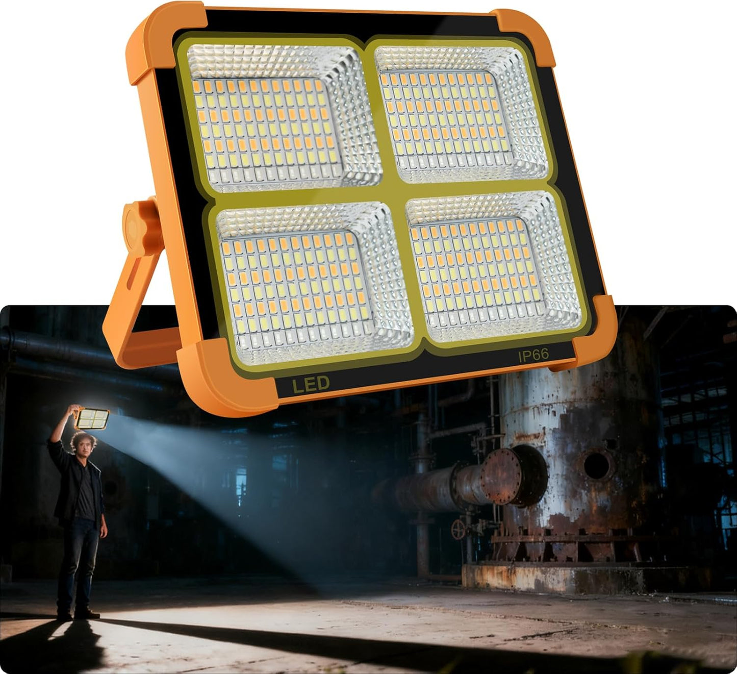Güneş Enerjili LED Projektör