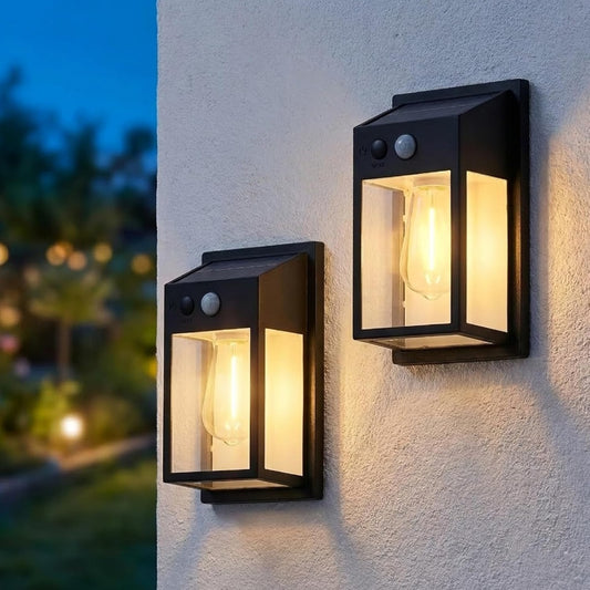 Güneş Enerjili  Sensörlü Solar Duvar Apliği